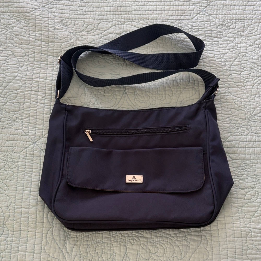 Dark Blue Crossbody Bag